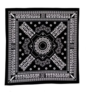 BLACK BANDANA