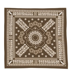 BROWN BANDANA
