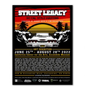 18" X 24" STREET LEGACY EVENT POSTER