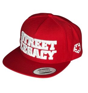 Street Legacy - Red Snapback Cap